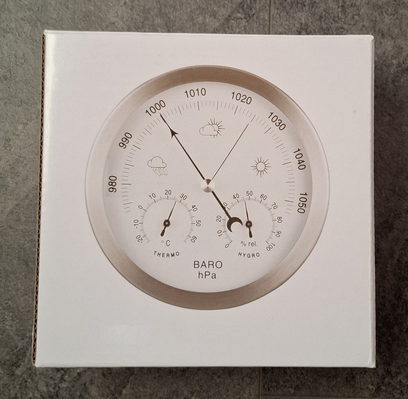 Altri elettrodomestici e apparecchi d’epoca: Barometer Thermometer Hygrometer Wetterstation – Usato da Pagig venduto da Spring14 5