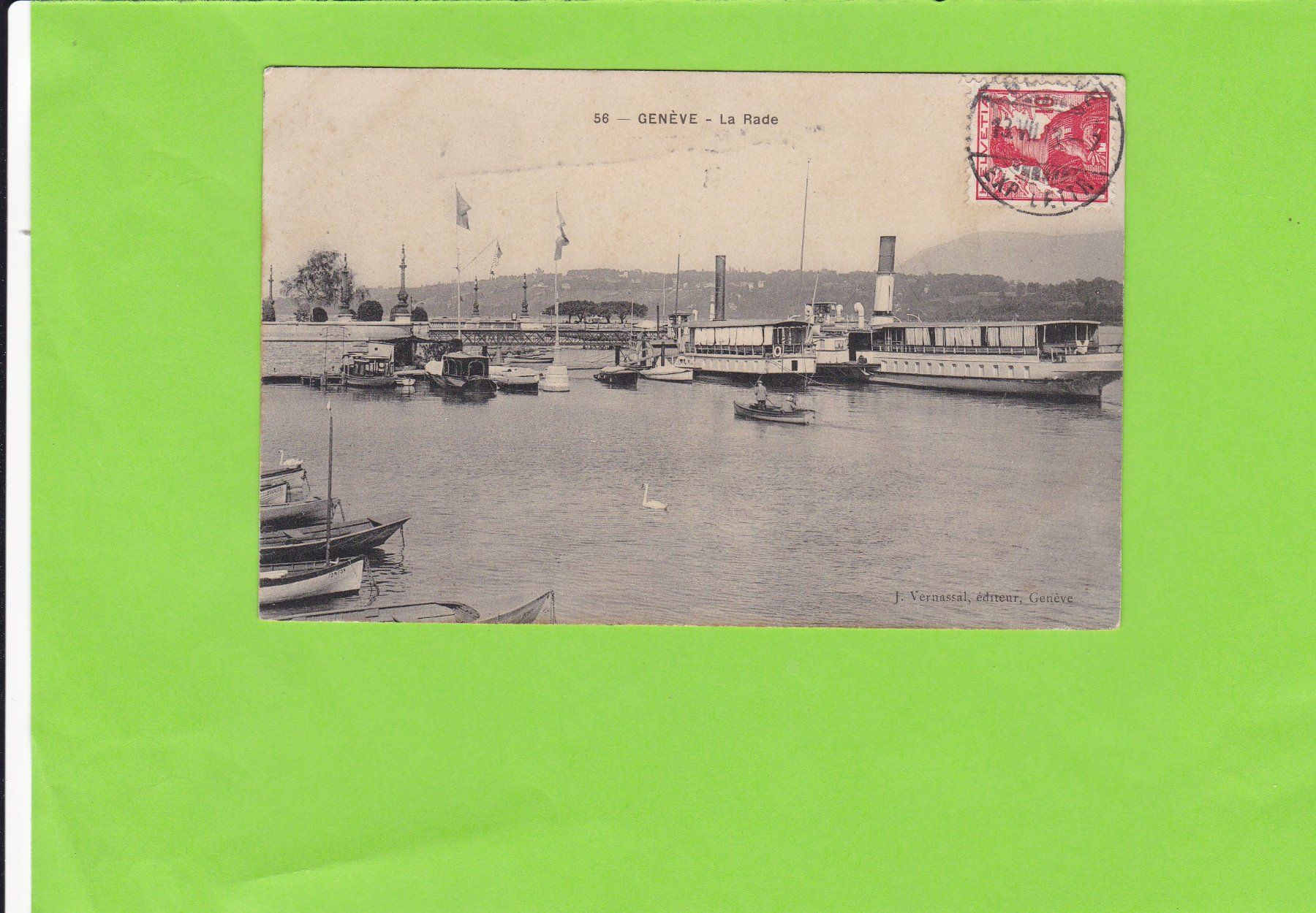 Cartes postales: Genève. La Rade – D'occasion à St. Peterzell par neckertal