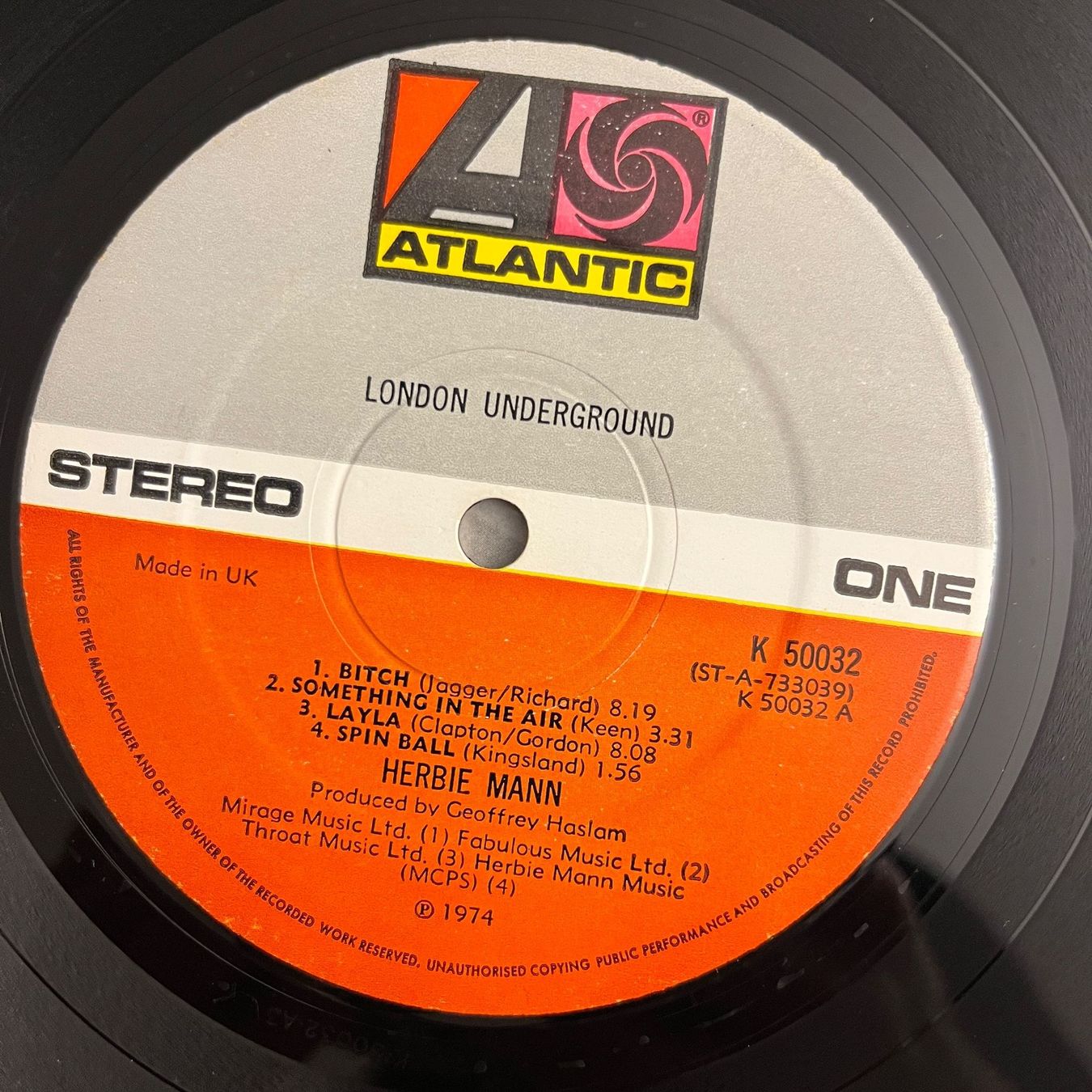 Dischi in vinile: Herbie Mann - London Underground - Vinyl LP – Usato da Lenzburg venduto da sch_lml8 3