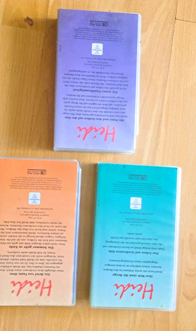 Tutti i VHS: Heidi Videokasetten – Usato da Zürich venduto da rba_yts7 1