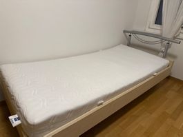 Arbon Happy Matratze, 90x200 cm, Lattenrost, Top Zustand!