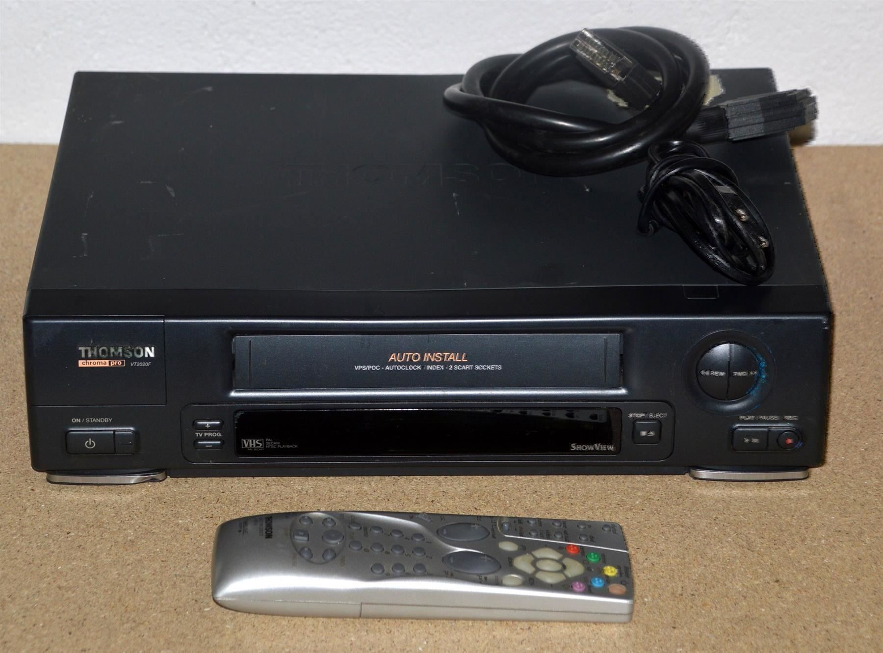 Registratori: Videorecorder VHS  Thomson VT 2020F magnétoscope – Usato da Collonges venduto da arashee