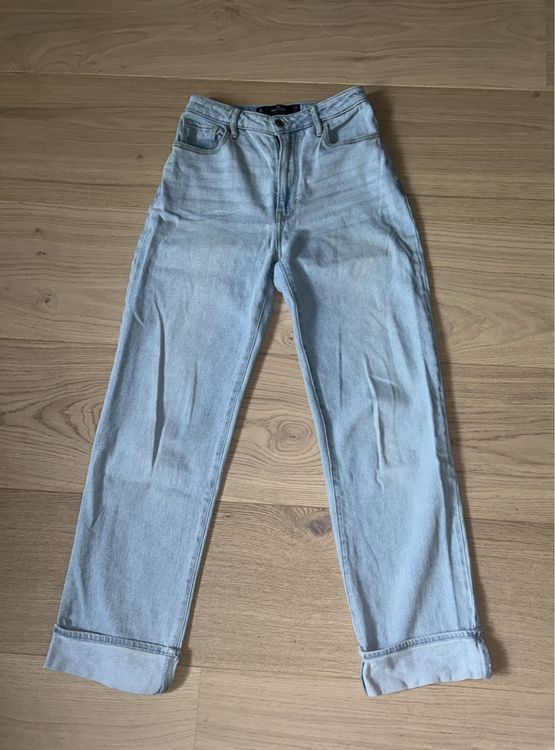 Street Chic High Rise Dad Jean - Black