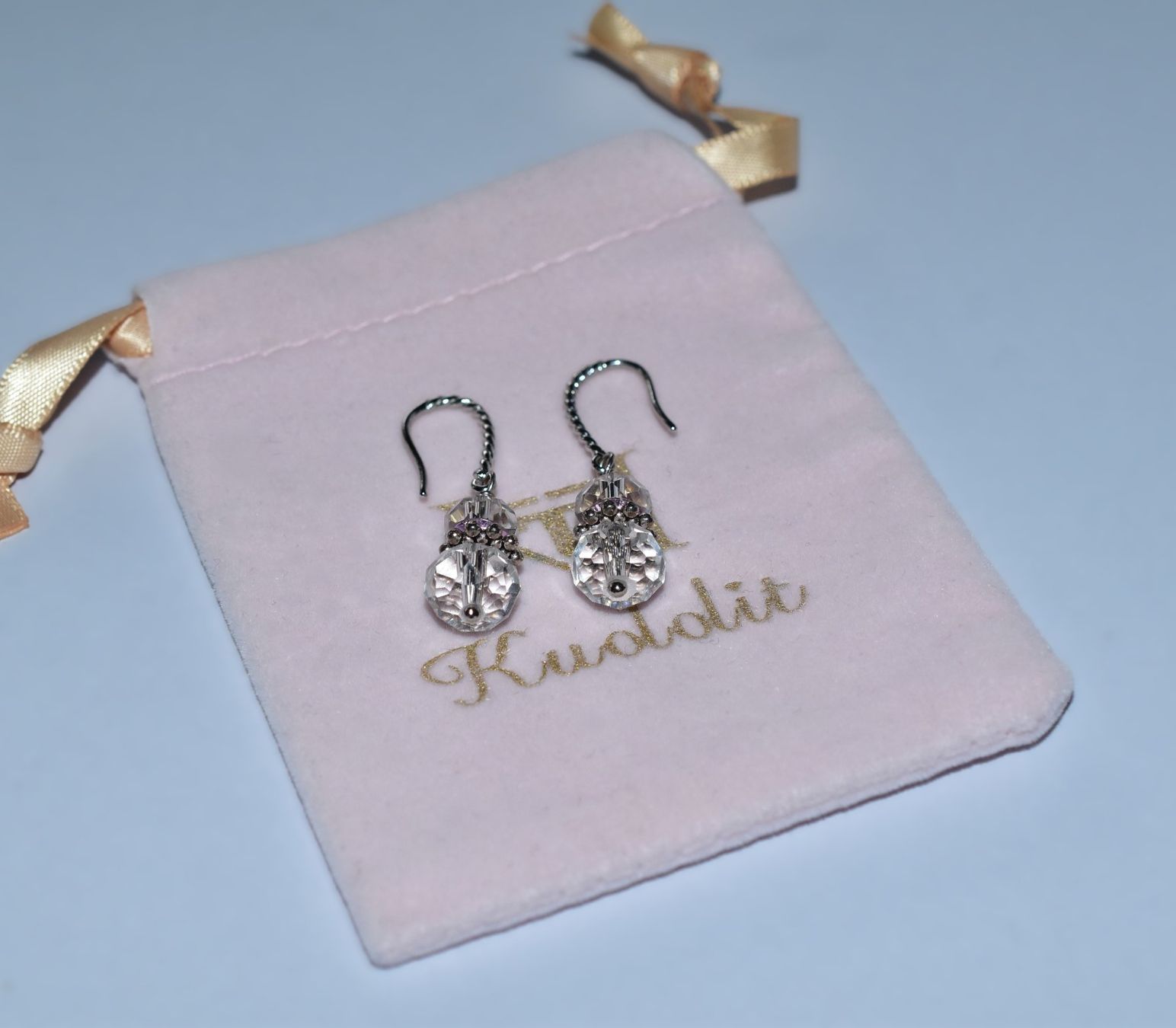 Ohrringe & -stecker: Elegante Ohrringe mit Bergkristall – Neu und originalverpackt aus Laufen von flowerfan 3