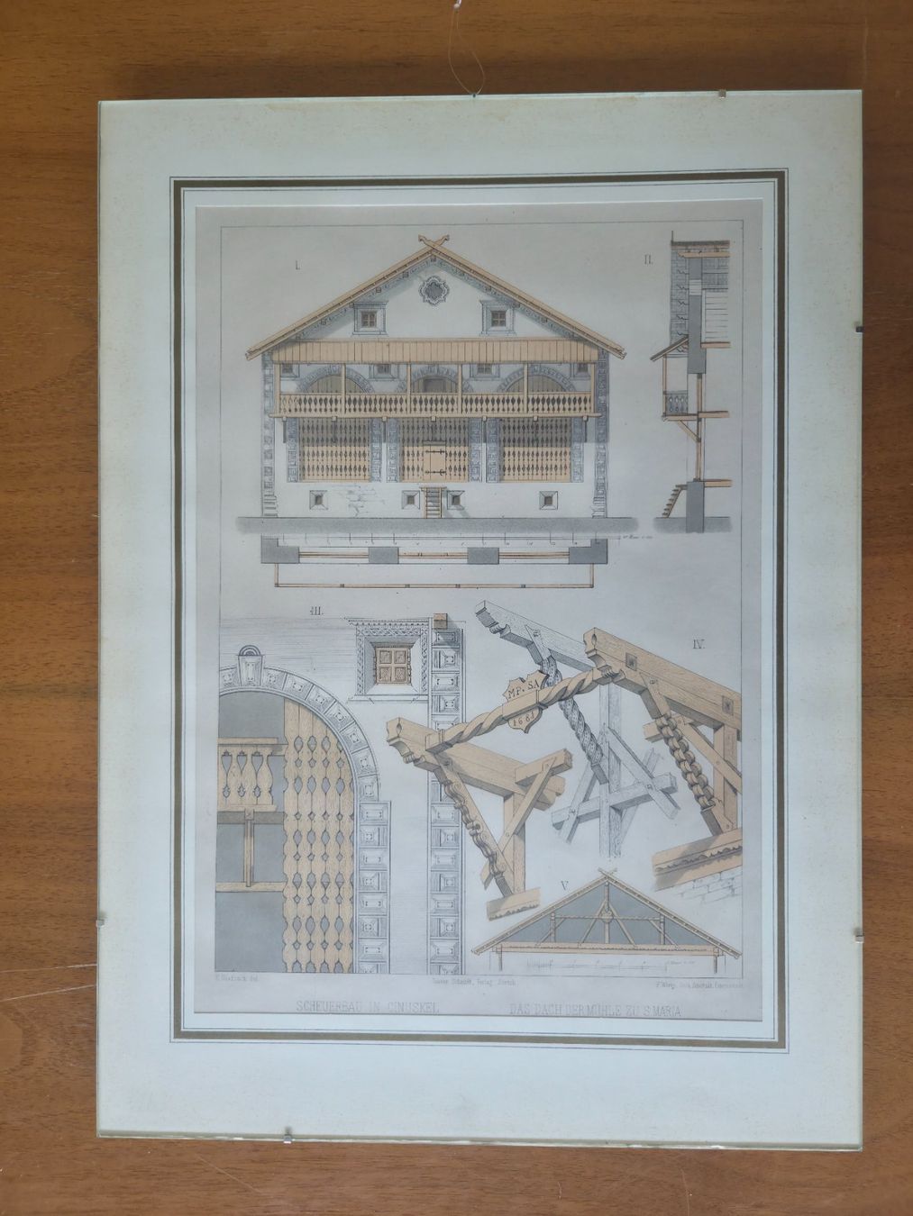 Gravures: Ernst Gladbach Schweizer Holzstil Cinuskel 1897 – D'occasion à Zürich par ant_m569