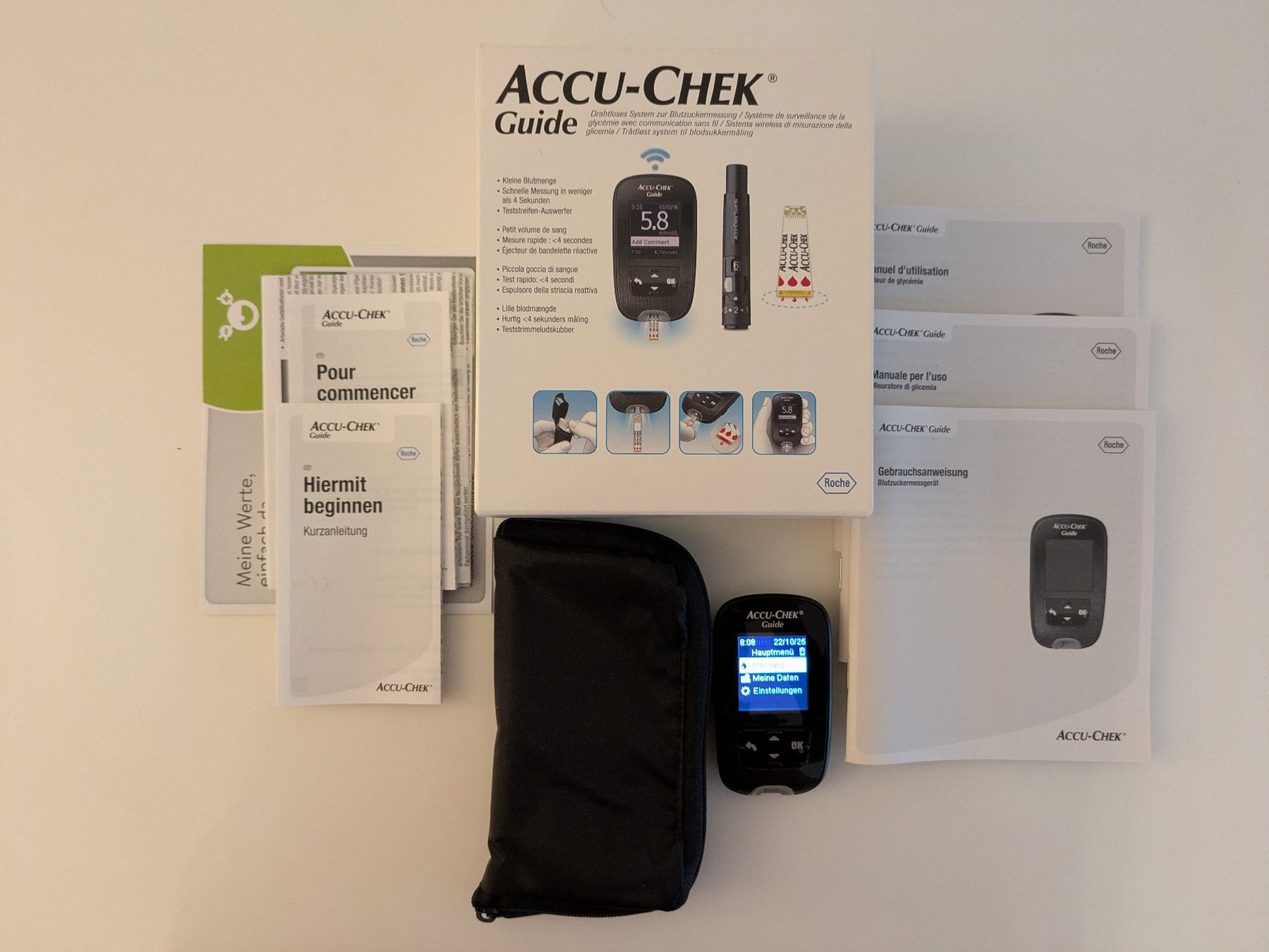 Accu-Chek Attrezzature mediche: Accu-Chek Guide Blutzuckermessgerät – Usato da Zürich venduto da funfundfunfzig 1