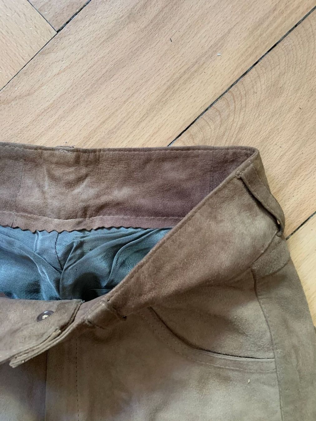 Hosen: Wildleder Hose hellbraun - XS – Gebraucht aus Zürich von Diazaio 2