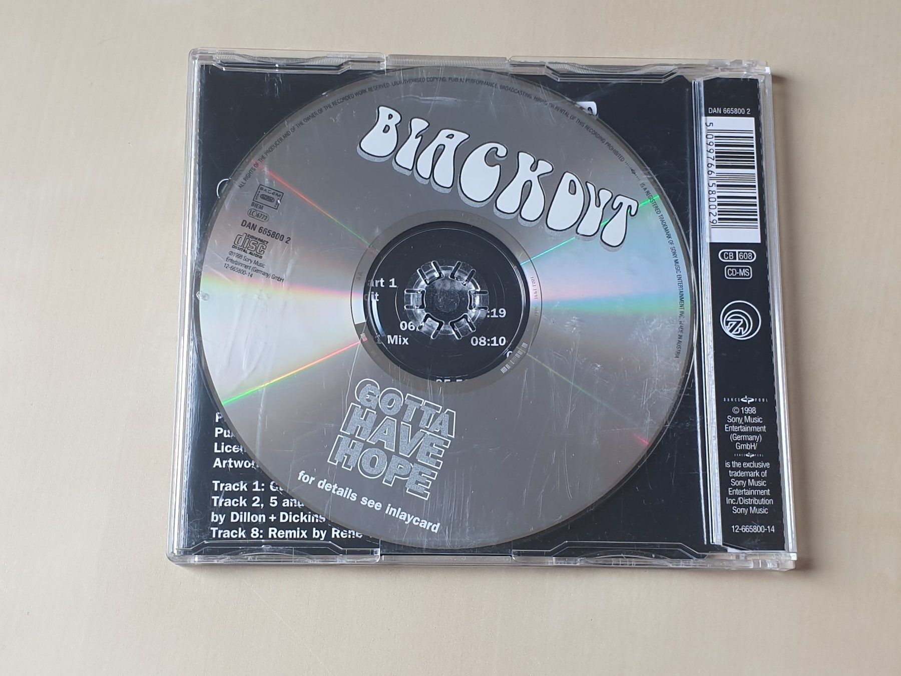 CDs: Blackout gotta have hope – D'occasion à Stansstad par collectorsshop 1