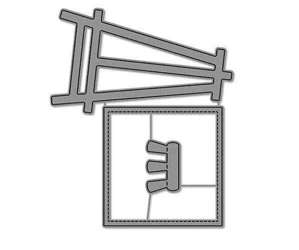 Sciablone: Neues Stanzschablonenset Staffelei – Nuovo e nell'imballaggio originale da Effretikon venduto da wenuss 3