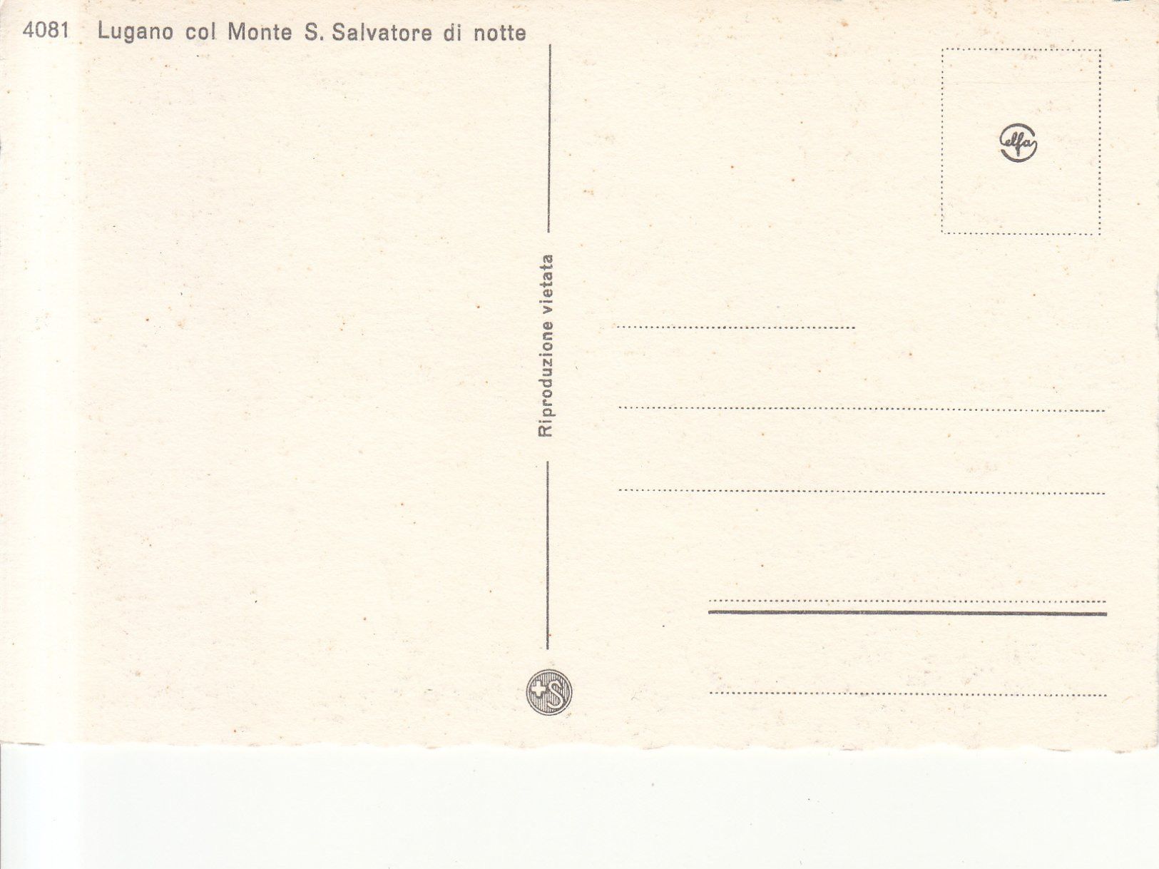 Cartoline postali: Lugano ca. 1950 – Usato da Bürglen TG venduto da StampGraf 1