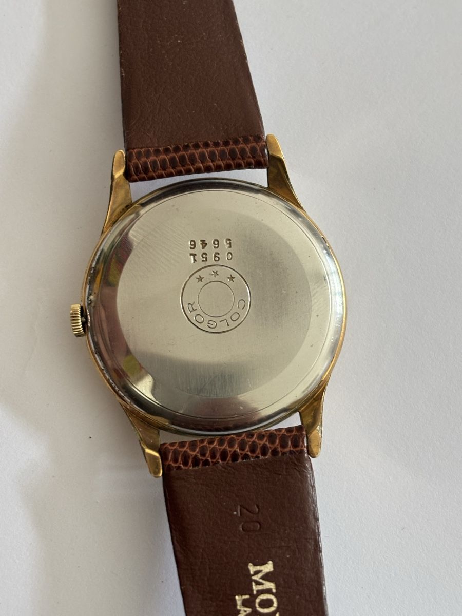 Swiss Orologi: Montre Colgor vintage, plaqué or – Usato da Buttes venduto da ButtA15 5
