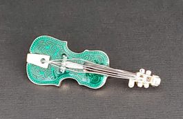 Brosche Violine