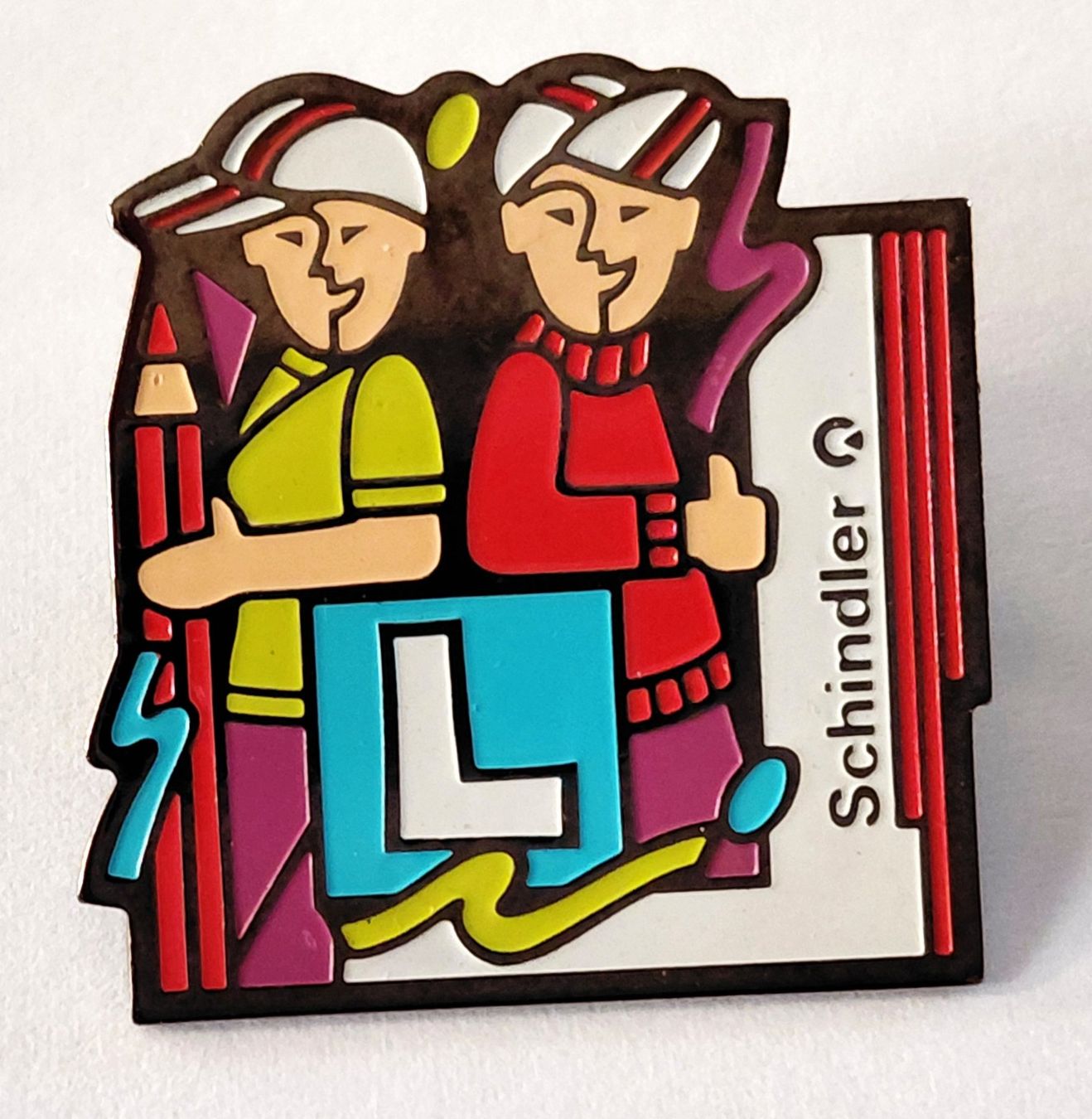 Placchette & Badge: PIN Schindler – Usato da Luzern venduto da qualifair