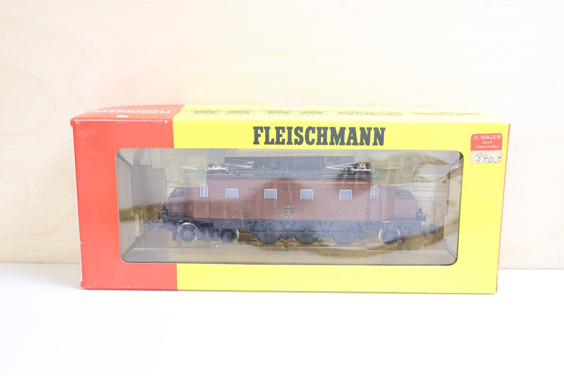 Fleischmann Modelleisenbahnen: Fleischmann SBB Ae 3/6 E-Lok "braun" 4345 - NP: 340.- – Gebraucht aus Winterthur von Monstera 8