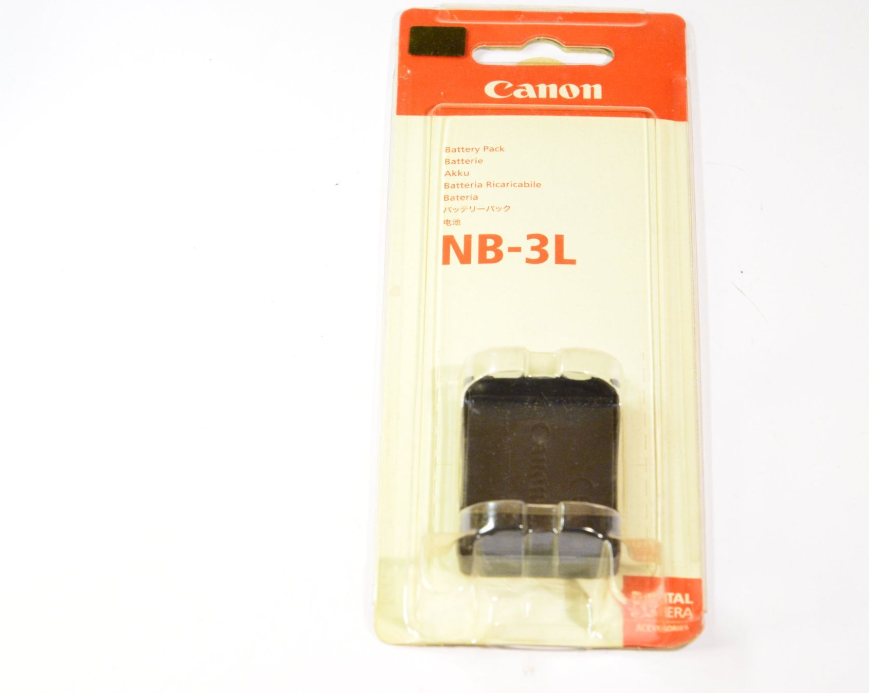 Canon Akkus: Akku Canon NB-3L – Neu und originalverpackt aus Erlinsbach von foto_5018