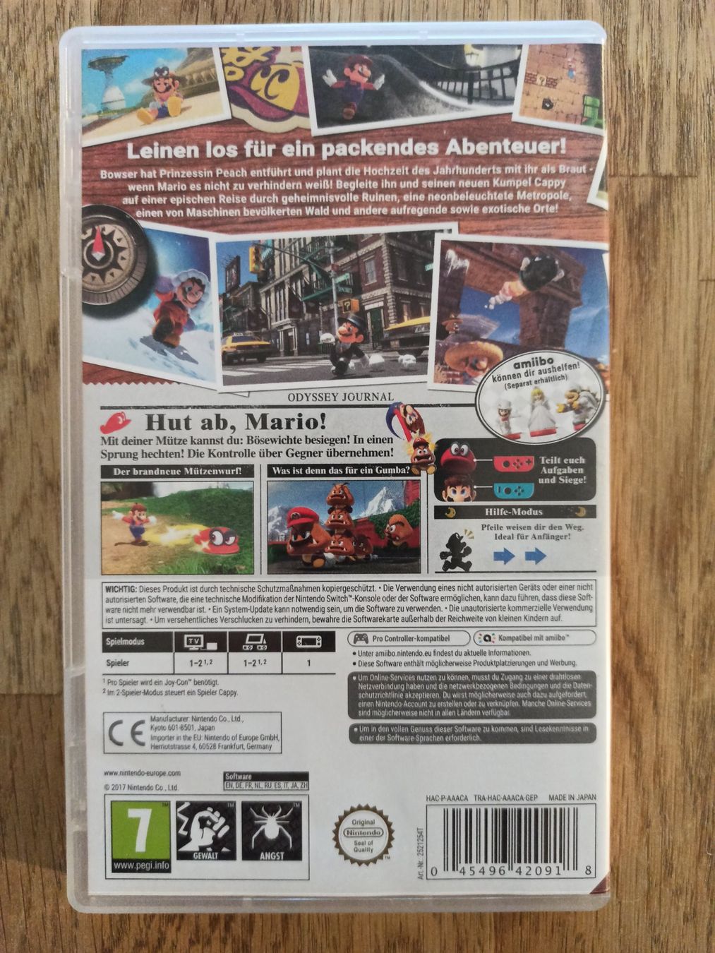 Giochi: Super Mario Odyssey Nintendo Switch / NSW - TOP – Usato da Oberweningen venduto da mar_87mx 1