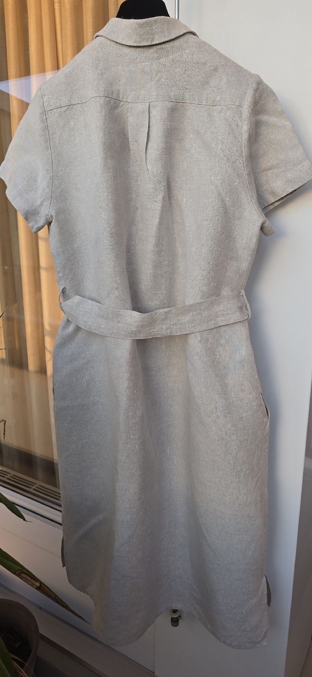 Kleider: Leinen Kleid von Miaki. Gr.38 – Gebraucht aus Zürich von Olala_ 1