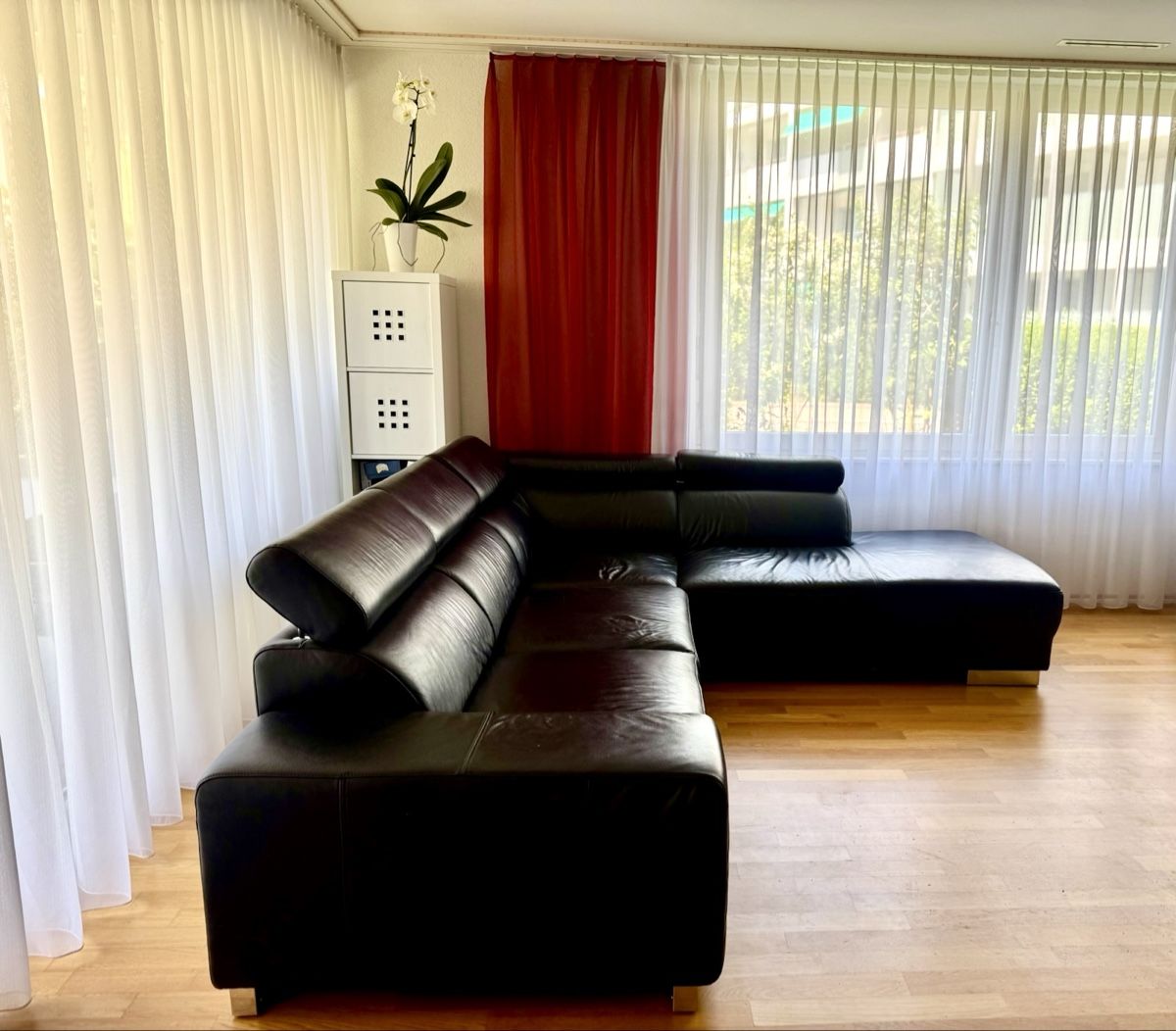 Sofas: Ecksofa Leder schwarz gebraucht – Gebraucht aus Effretikon von Xsoni 1