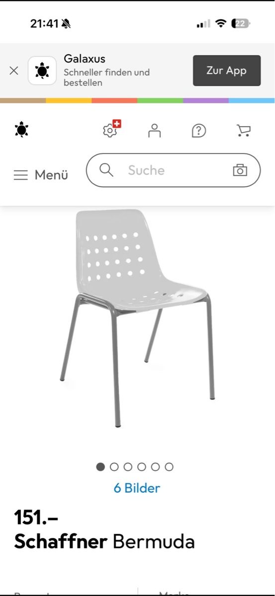 Schaffner Stühle: Schaffner Bermuda – Gebraucht aus Bern von ali_gq8w 1