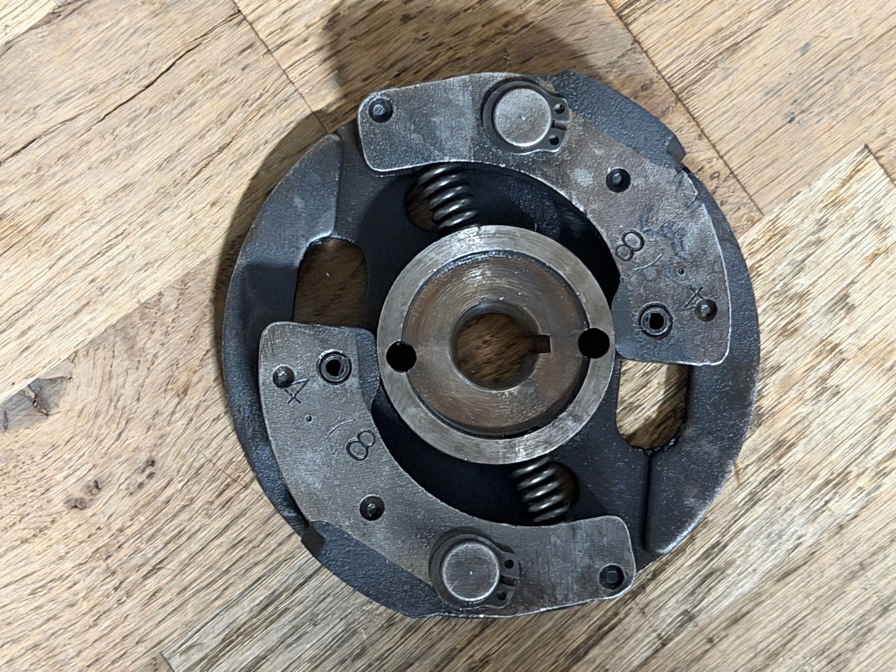 Parti ricambio per ciclomotori: Puch E50 2 Backen Kupplung original – Usato da Bolken venduto da si.x.las 1