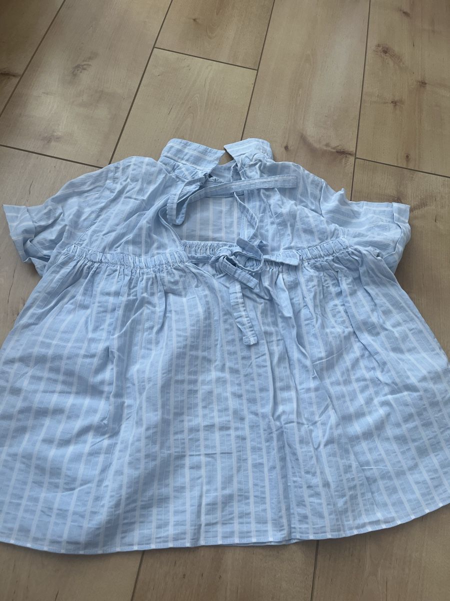 Zara Blusen: Blouse Zara bleu rayée taille S bon état – Gebraucht aus Bellevue von utilisatratice
