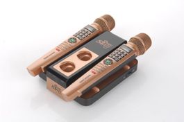 KARAOKE Magic Sing E5 Dual, 2 kabellose Mikrofone, Wireless