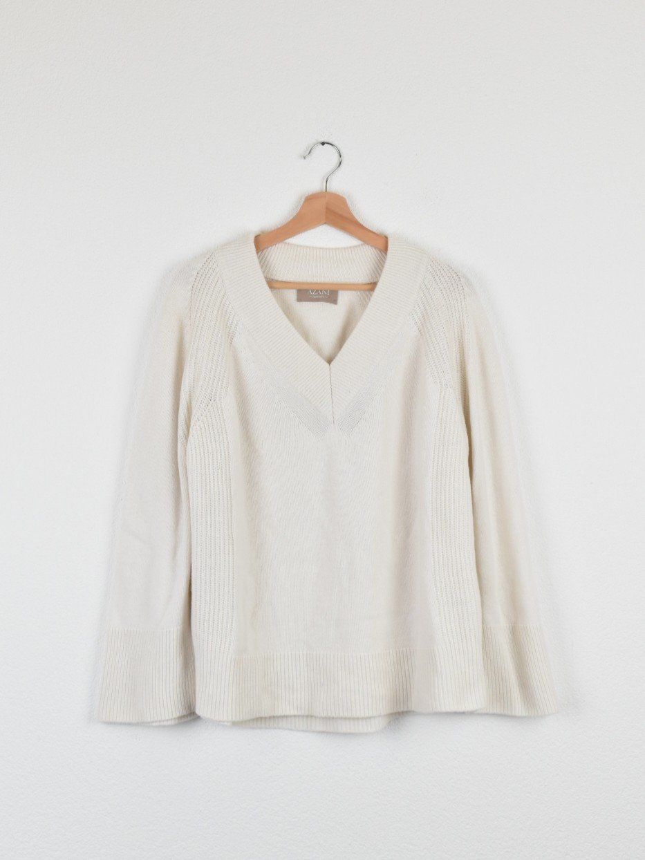 Maglioni & Felpe: Azani Kaschmir Pullover, elfenbein, Gr.42 – Usato da Nürensdorf venduto da 2ND_STORY