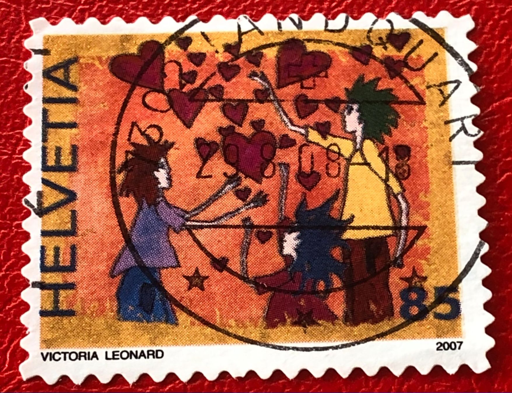 Tutti i francobolli: Nr.1244 Lasst Liebe Sprechen GESTEMPELT    – Usato da Aarau venduto da Billa007