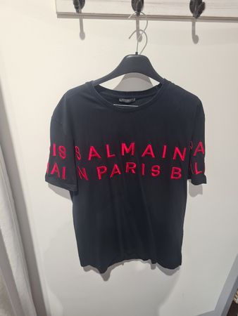 Balmain Paris T-Shirt, Schwarz, Grösse XL, Top Zustand!