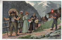 LITHO Appenzellerland - Käser - Alphornbläser