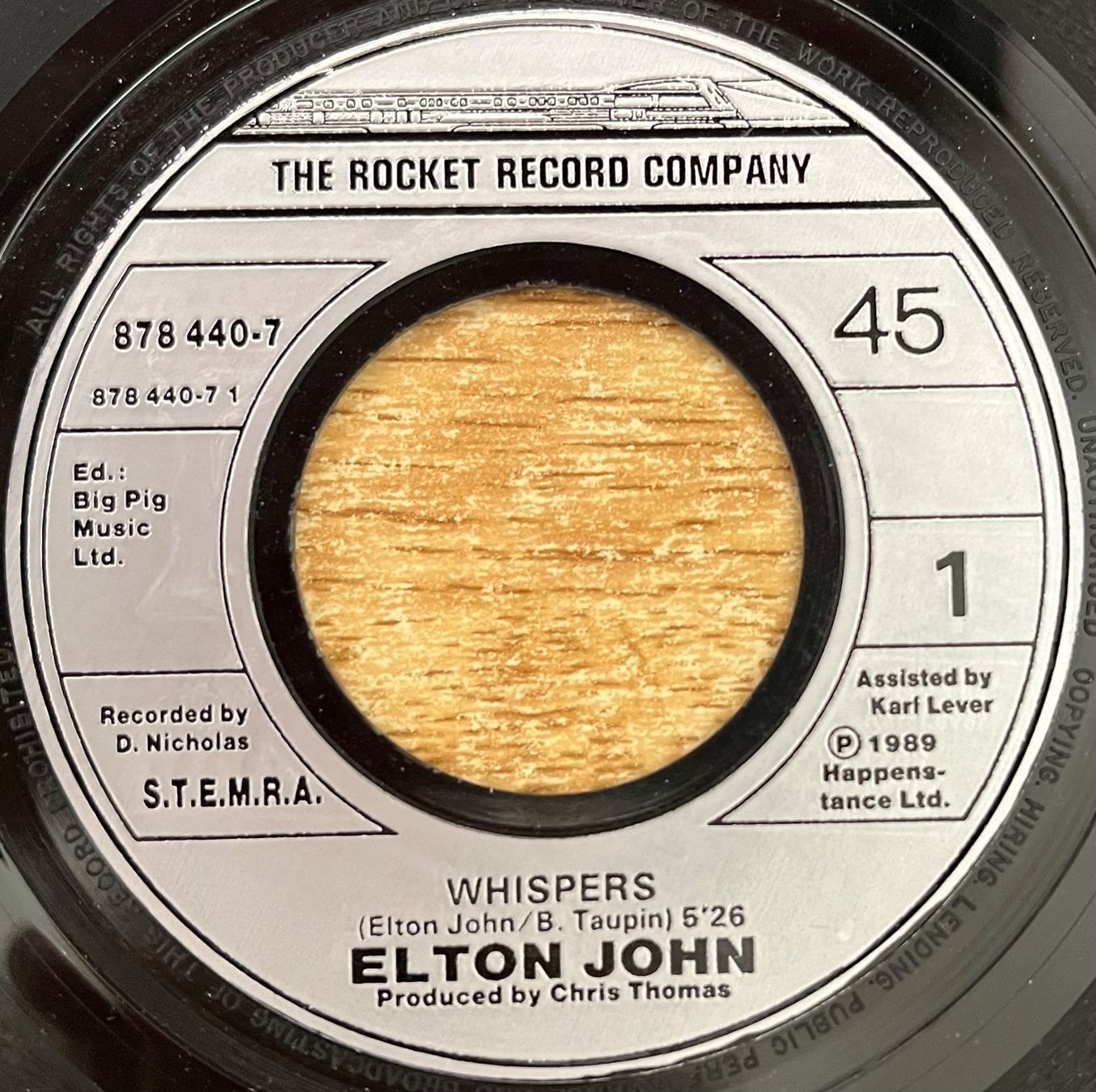 Schallplatten: ELTON JOHN - WHISPERS – Gebraucht aus Bussigny von vinyl-pas-cher 2
