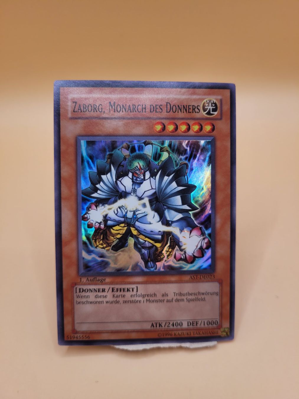 Yugioh Carte collezionabili: Zaborg, Monarch des Donners Ancient Sanctuary – Usato da Basel venduto da BT-WS1256