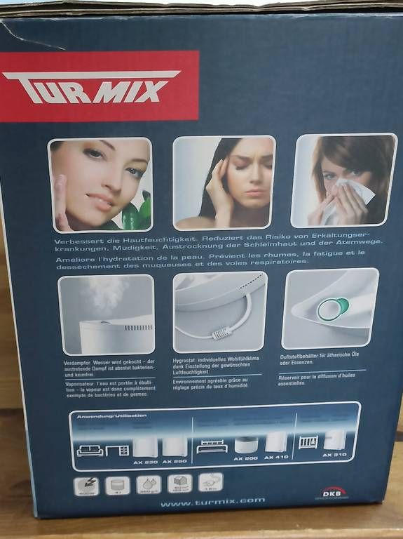 Turmix Luftbefeuchter: TURMIX LUFTBEFEUCHTER – Gebraucht aus Endingen von Anna-KatJay