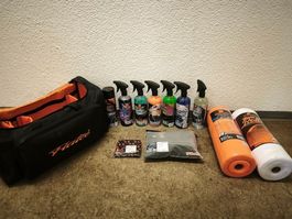 NEU Flatee Auto Reinigungsset inklusive Tasche NP 300CHF