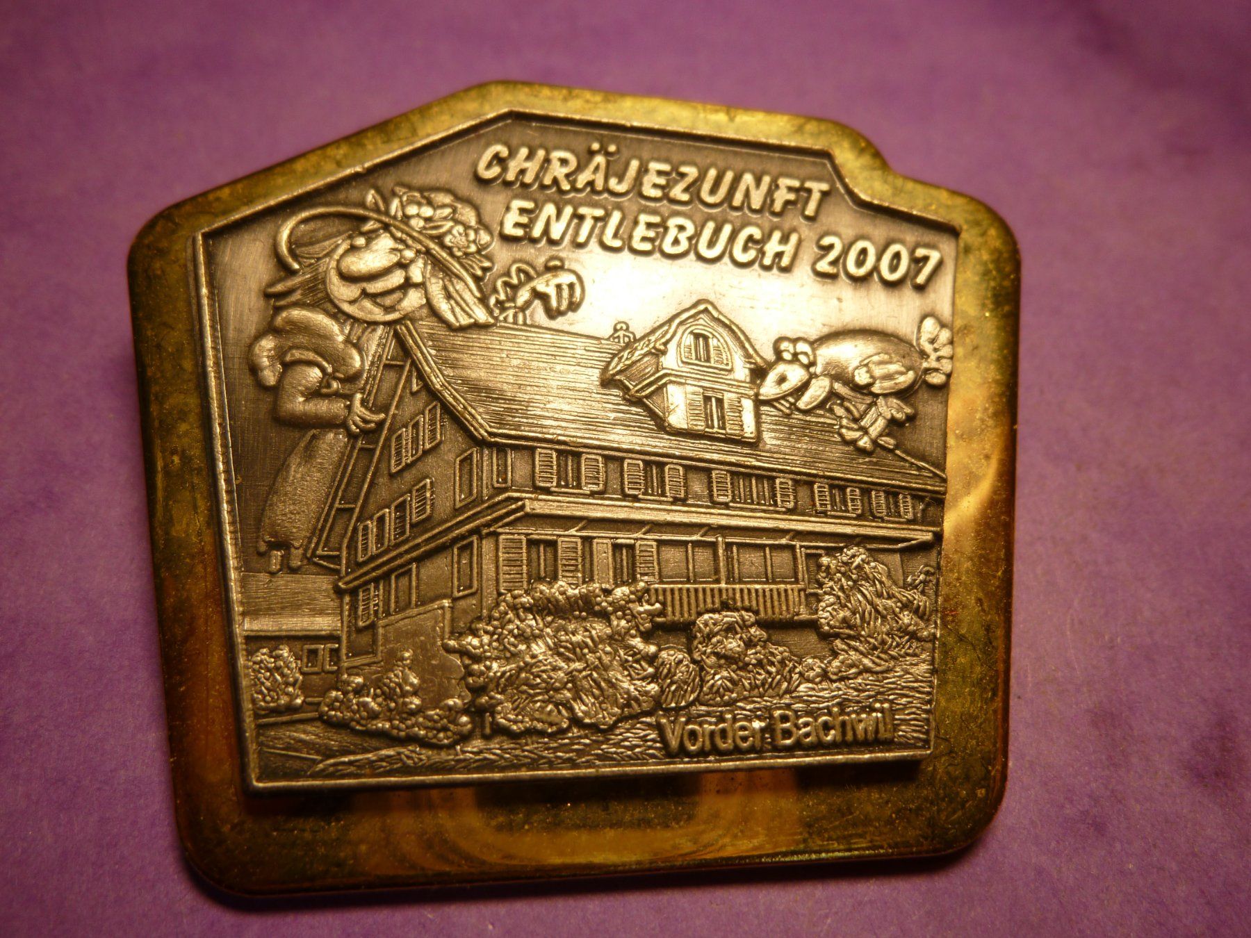 Plaketten & Abzeichen: ENTLEBUCH 2007 GOLD – Gebraucht aus Ried (Muotathal) von Mandarin02