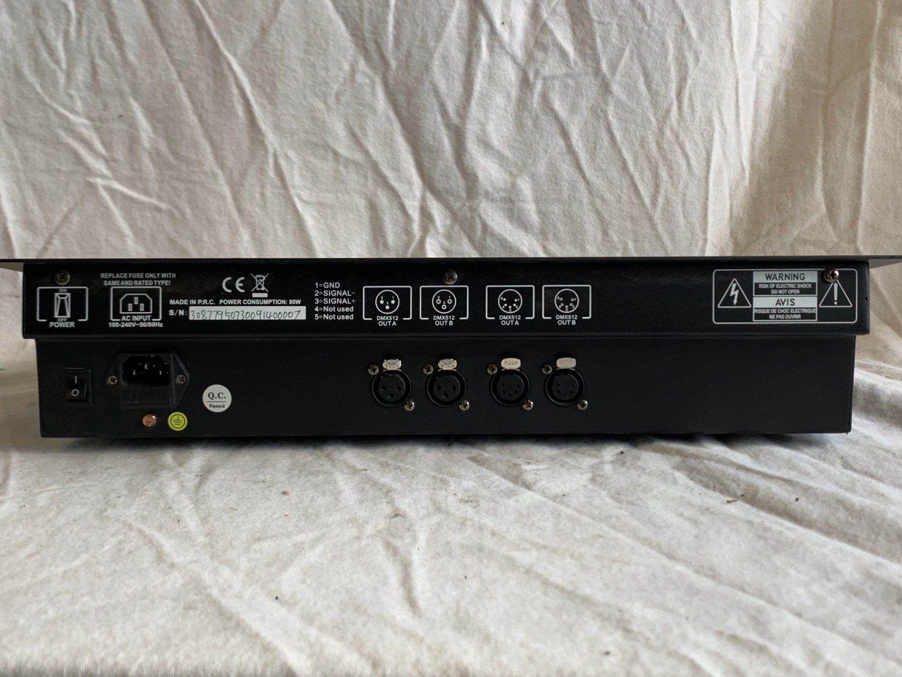 Console di mixaggio: Moving Light Controller Creator 1024 von Showtec (S358) – Usato da Däniken SO venduto da Profog1 5