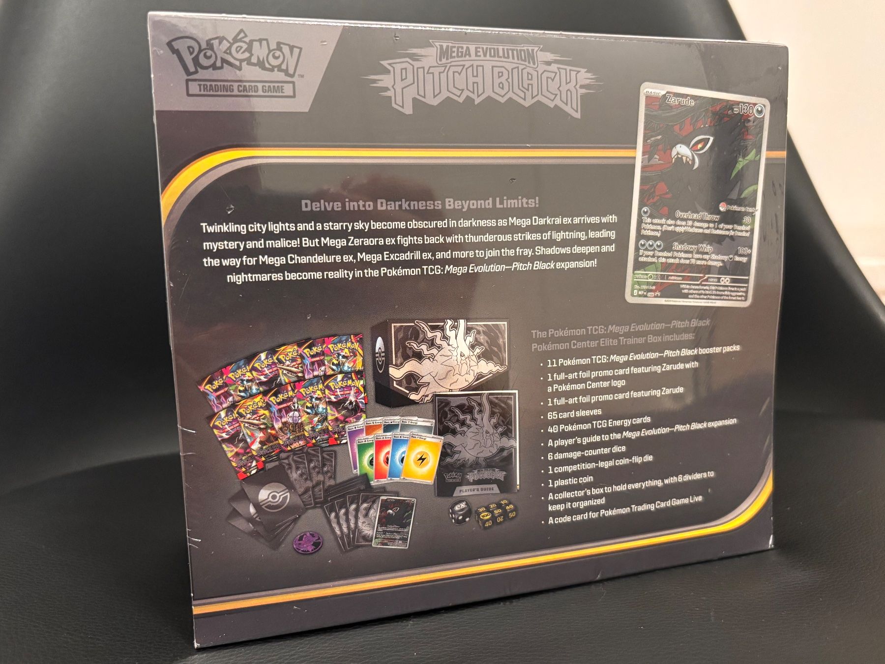 Pokémon Sammelbilder & Trading cards: Elite Trainer Box Pokémon Center Pitch Black#3 – Neu und originalverpackt aus Massagno von Gametrader00 1