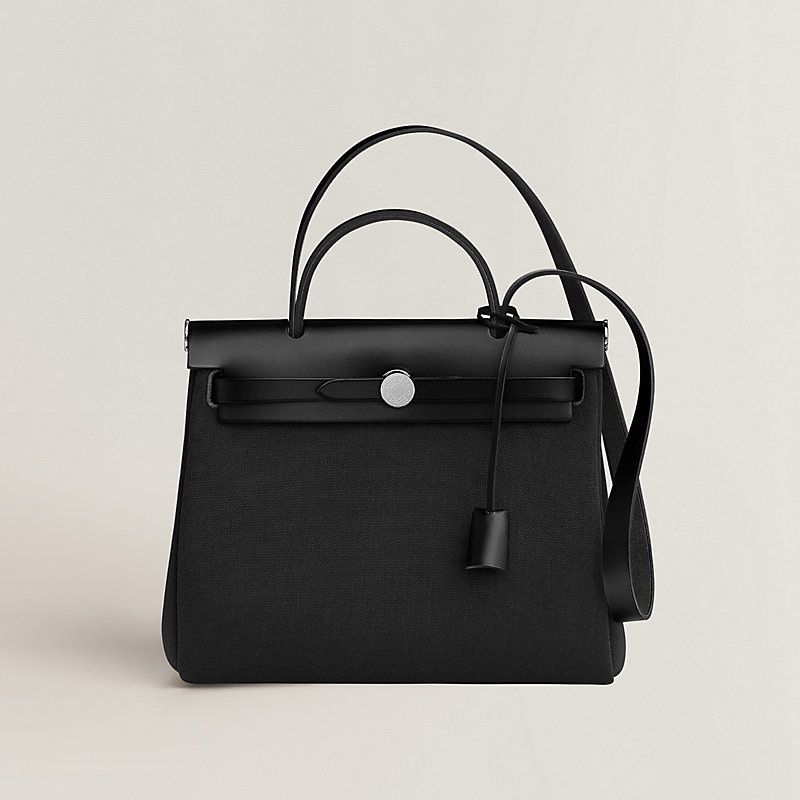 Hermès Borse da donna: NEU: Hermès Herbag Zip 31 Retourné Noir – Nuovo (secondo la descrizione) da Basel venduto da chri_kra 4