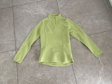 Fleece Pullover Quechua hellgrün Gr. XS, Zustand einwandfrei