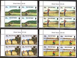1997 Insel Man - GB - Golf Ryder Cup - Viererblock **