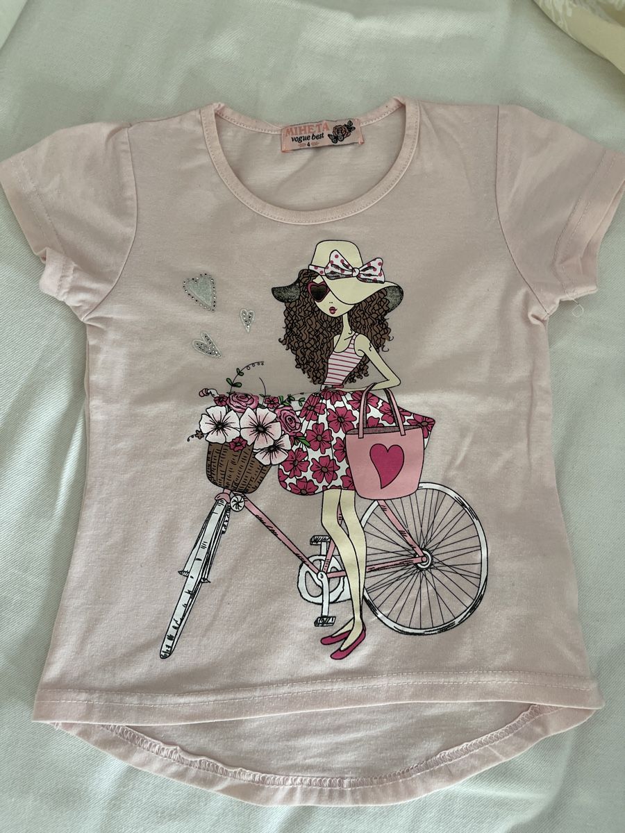 Camicette, T-shirt & Top: T-shirt fille 4 ans – Nuovo (secondo la descrizione) da MARLY venduto da AISLEE