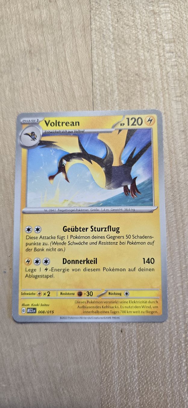 Pokémon Carte collezionabili: Pokémon Sammelkarte Voltrean – Nuovo (secondo la descrizione) da Zweisimmen venduto da kerstin_jaha