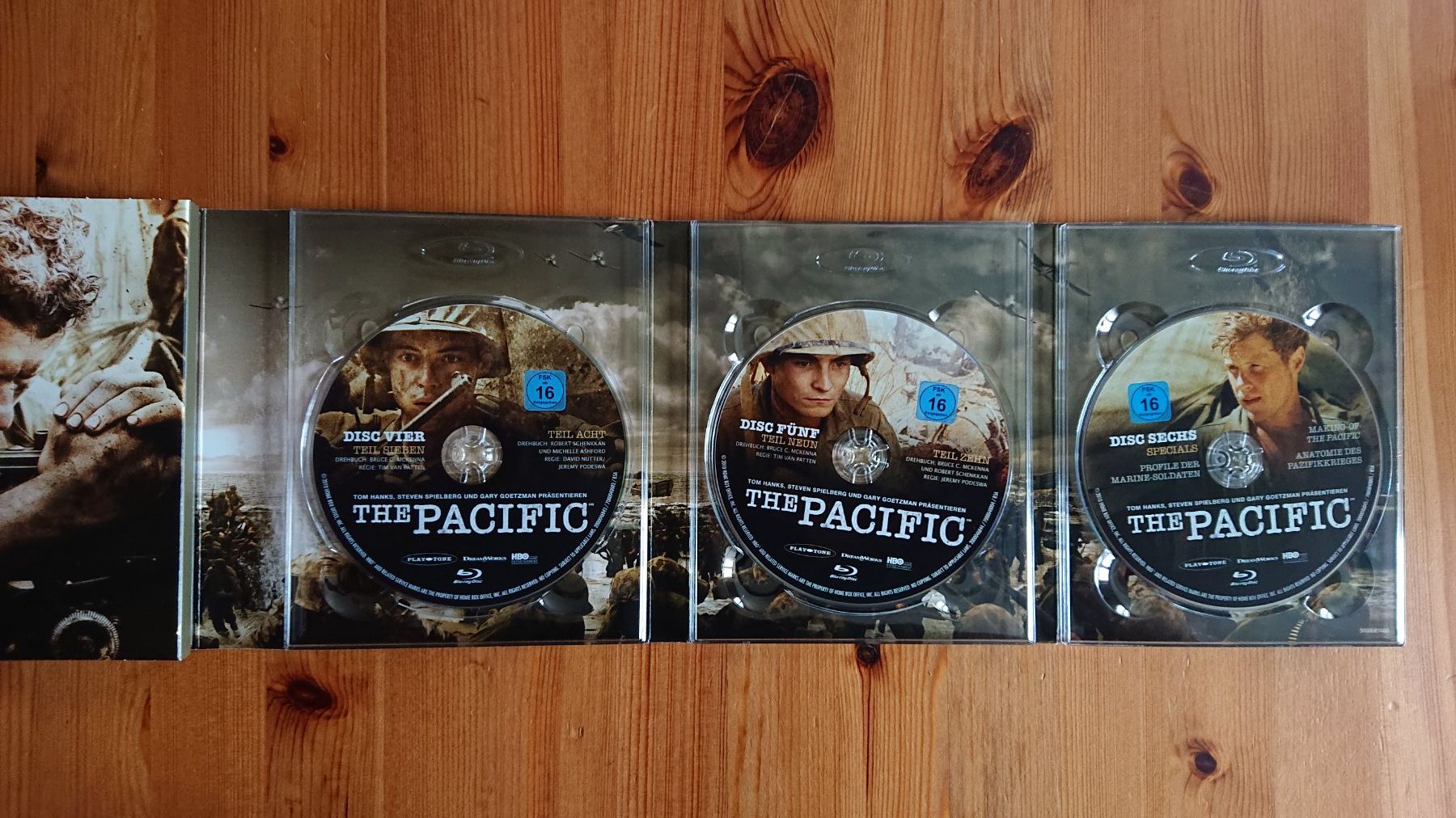 Tutti i DVDs: THE PACIFIC auf Blu-Ray 10 Teilige Serie – Usato da Wilderswil venduto da Exebub 7