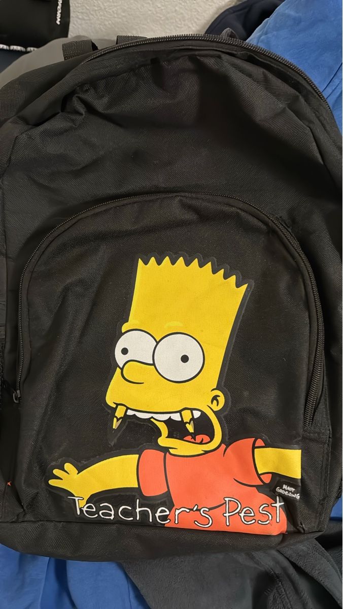 Borse & Zaini: Rucksack The Simpsons Bart Design schwarz gebraucht – Usato da Bottenwil venduto da barcaldinho