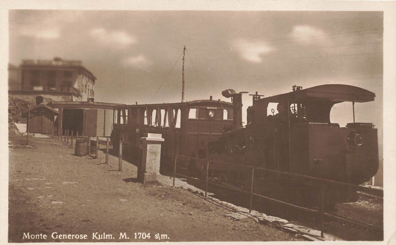 Cartoline postali: Monte Generoso Bahnhof Gestell – Usato da Biasca venduto da Blenio71