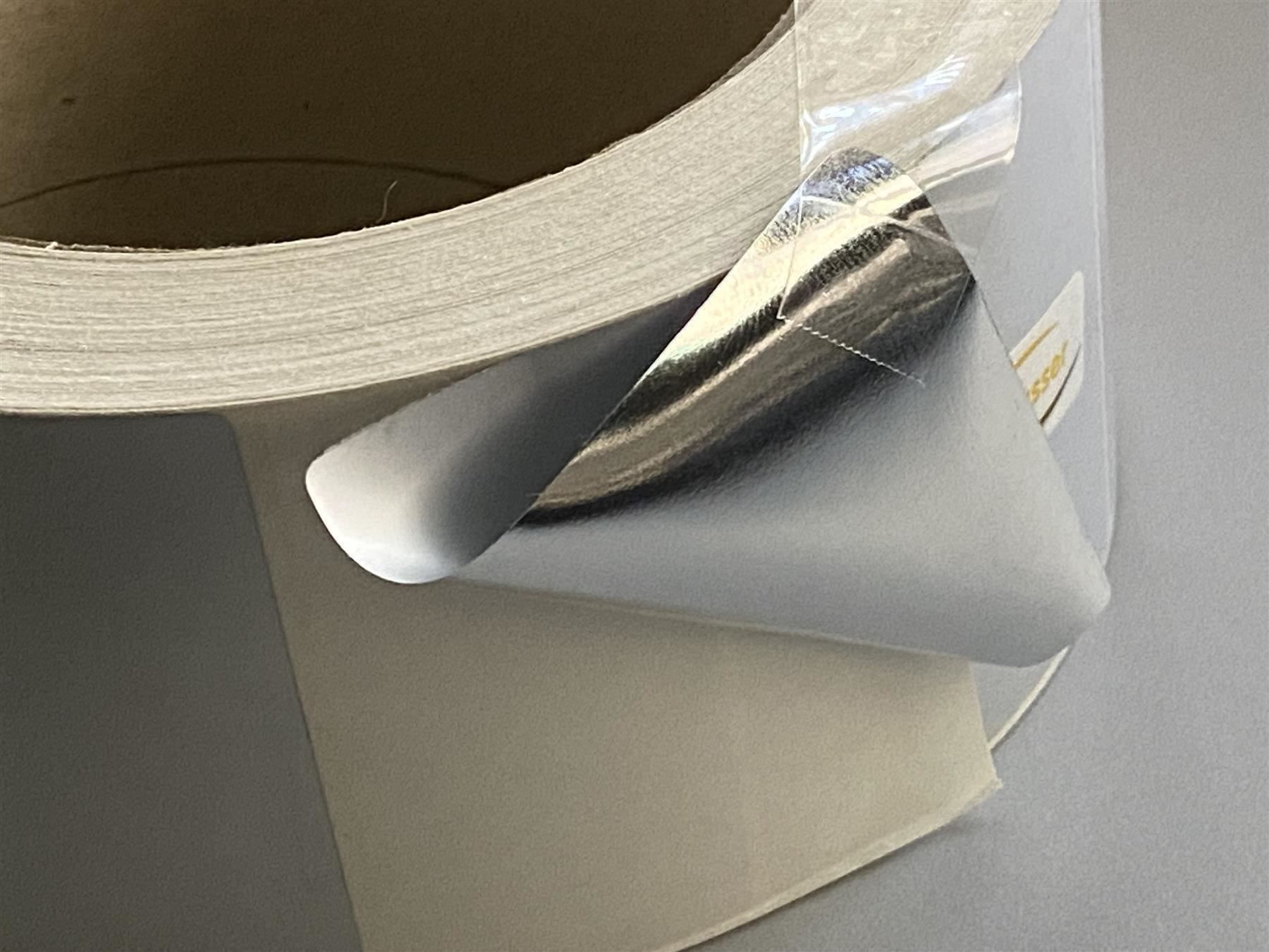 Sticker: Rolle mit ca. 1000 Silber-Etiketten – Usato da Langwiesen venduto da Restposten-24 3