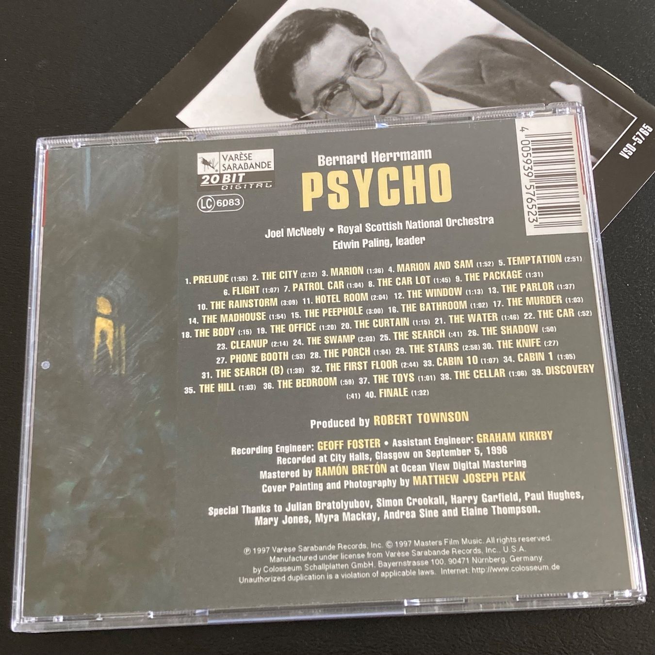 CD: Bernard Herrmann - Psycho (OST) – Usato da Bern venduto da Ntsamina 1