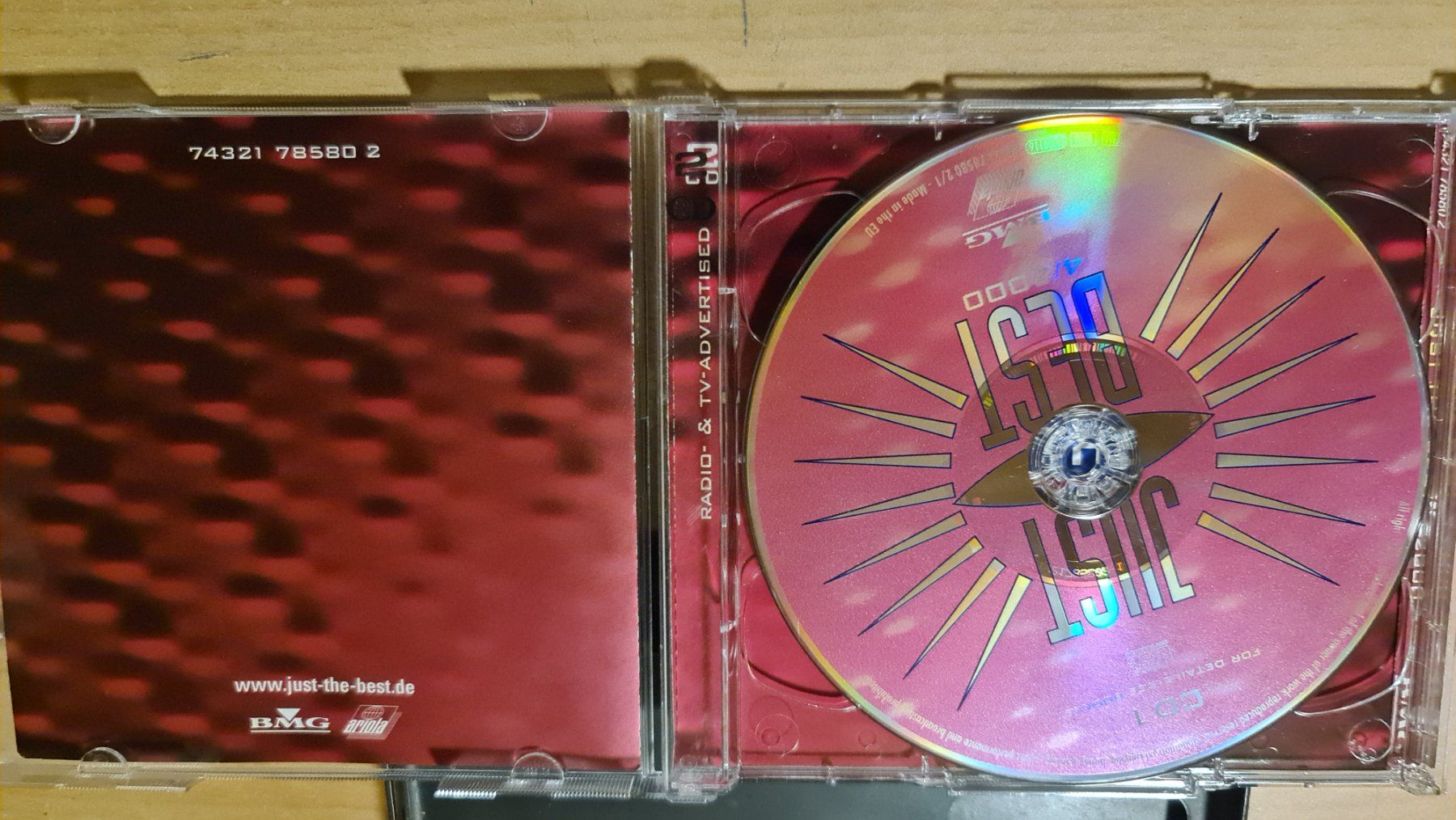 CD: Just The Best 4/2000 2CD Hit-Compilation Neuwertig – Usato da Dintikon venduto da Vexi 1