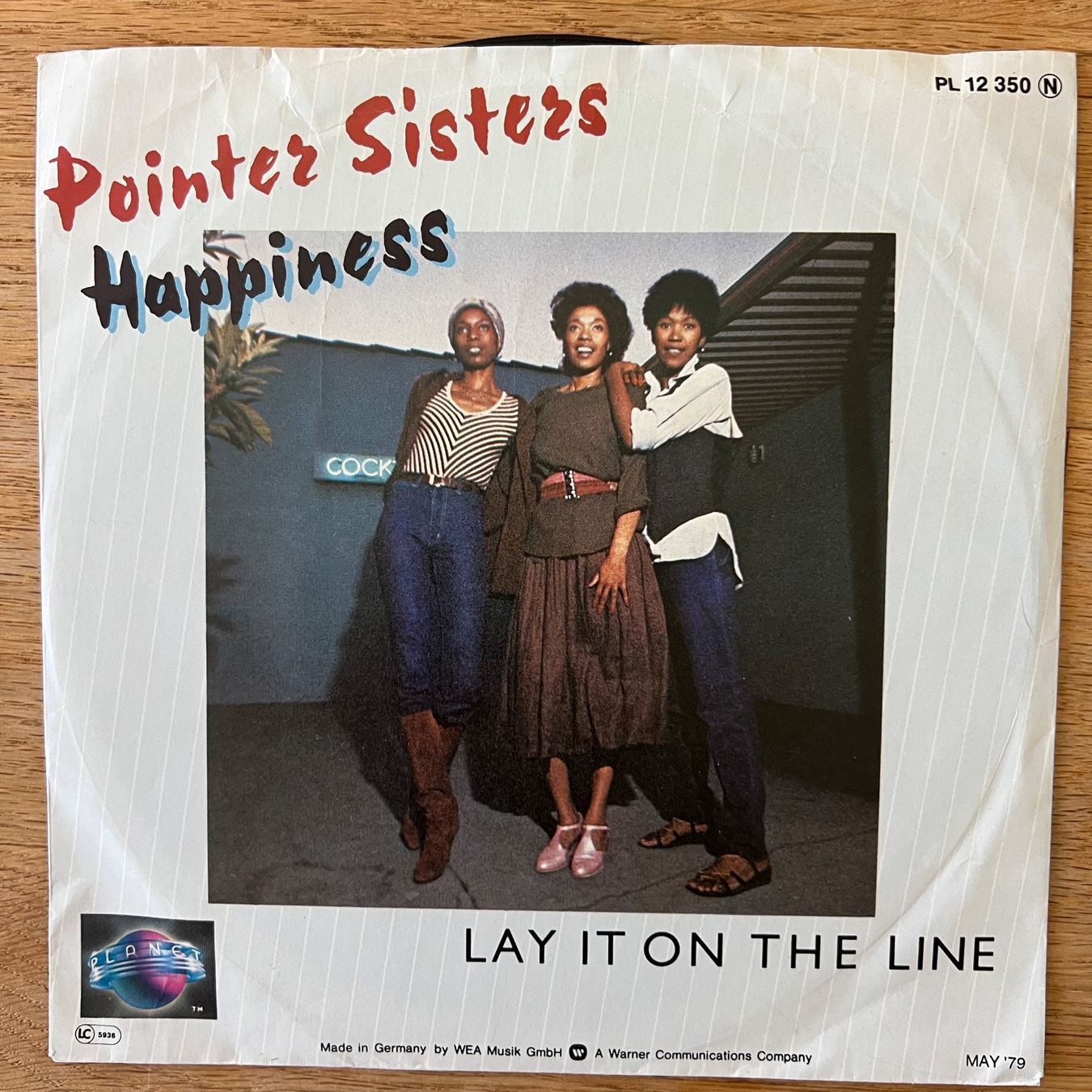 Dischi in vinile: Pointer Sister - Happiness / 1. D-Press. 1979 - Very nice – Usato da Gais venduto da soundcave57