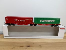 Spur H0 AC Märklin 47800 RAILION Doppel-Container Sggrss 80